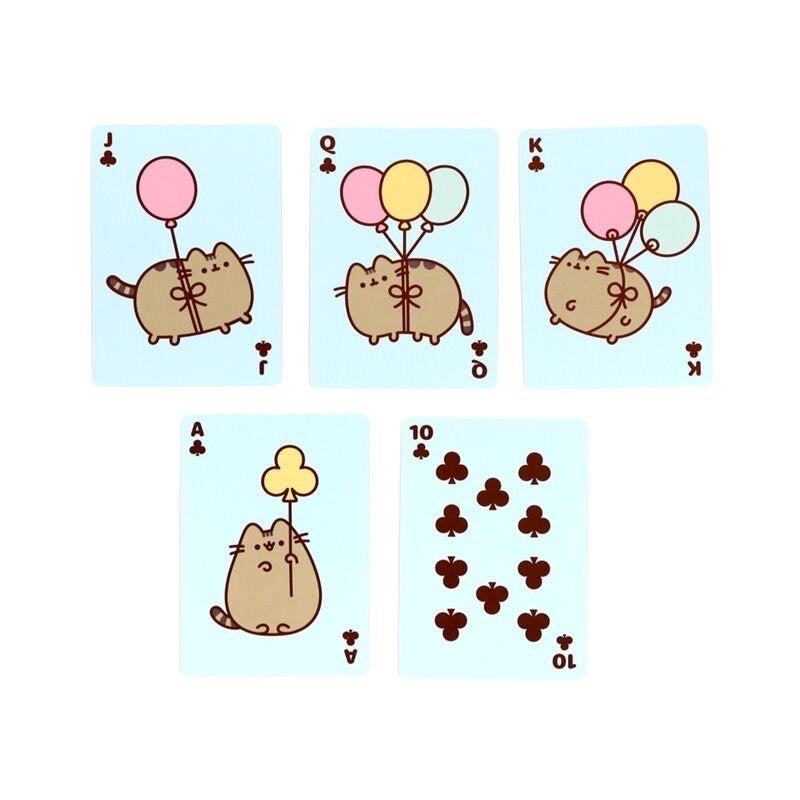 Speelkaarten met het thema: Pusheen, Ophalen of Verzenden, Nieuw, Speelkaart(en)