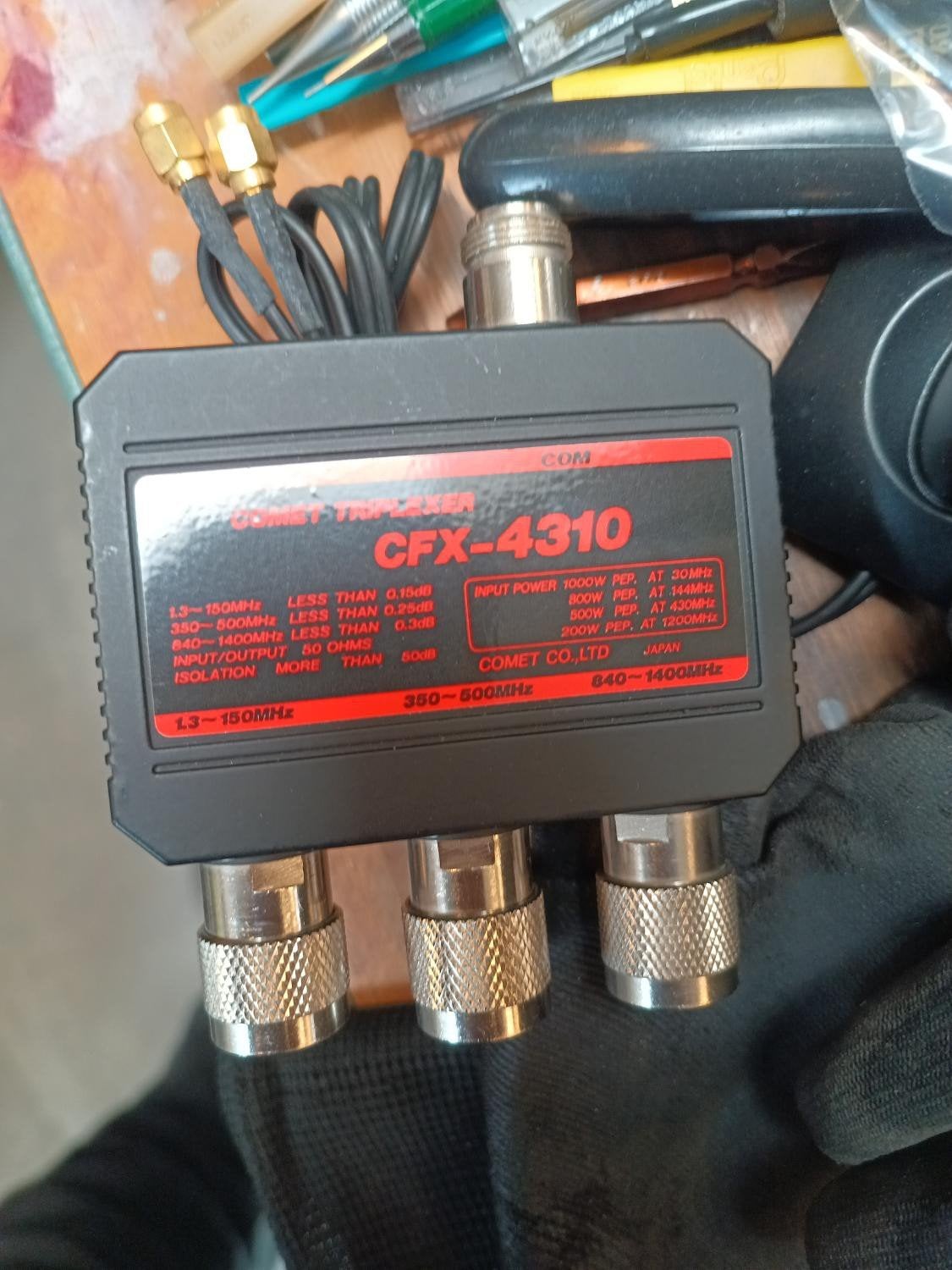 Comet CFX-4310 Triplexer - Antenne Toebehoren, Ophalen, Zo goed als nieuw, Toebehoren