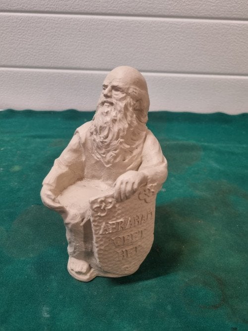 beeld abraham grijs ton's mosterd, Verzamelen, Ophalen of Verzenden