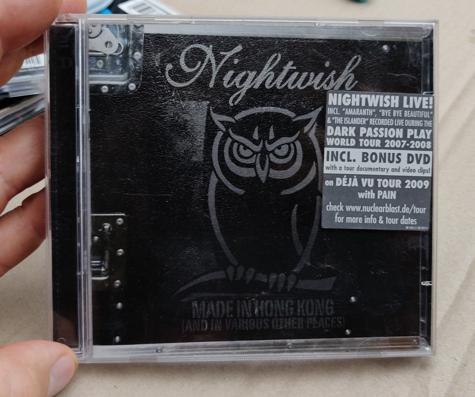 Nightwish live 2 disc, Ophalen of Verzenden, Zo goed als nieuw