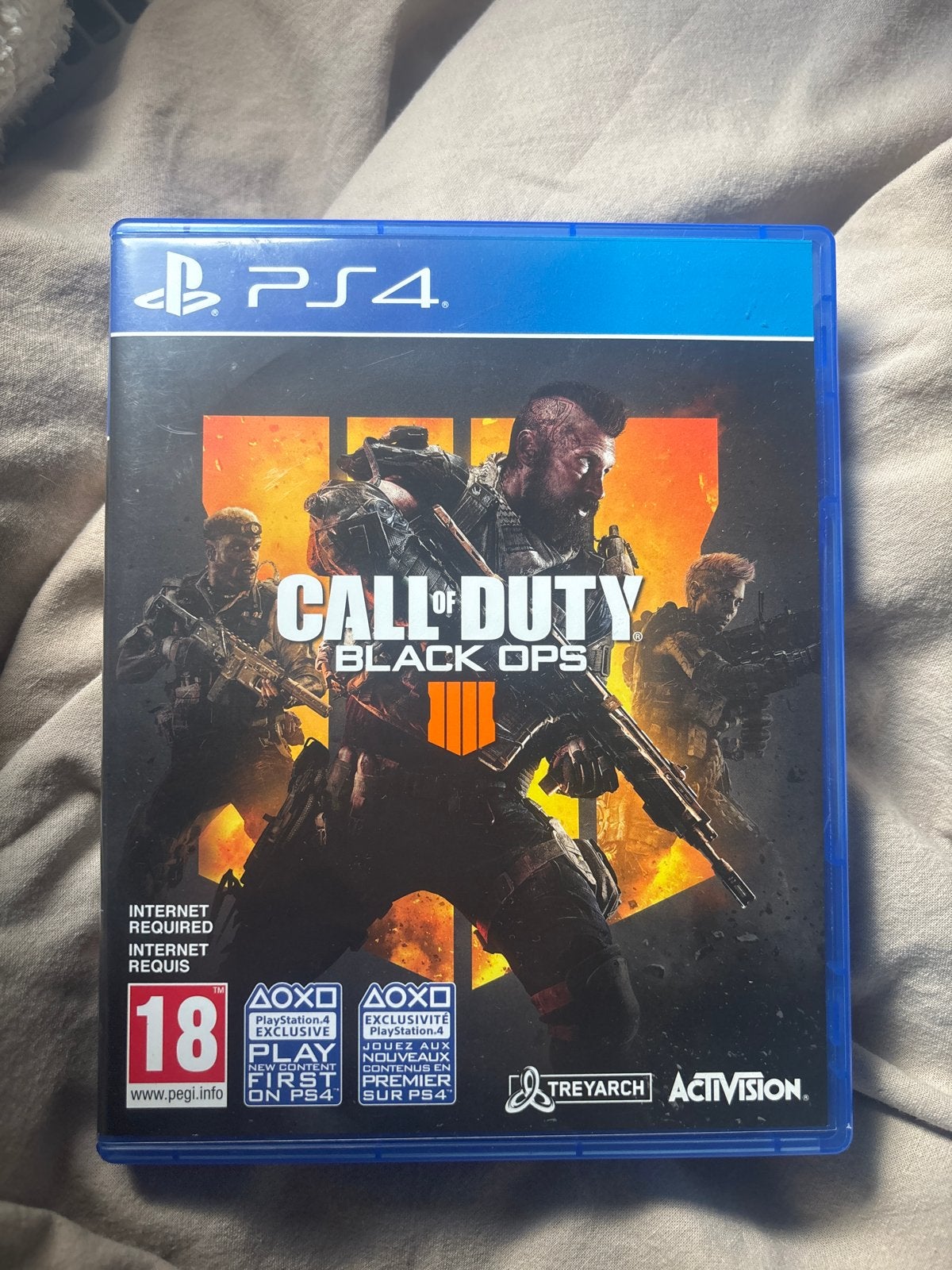 Call of Duty Black Ops 4 PS4 - Actiegame, Spelcomputers en Games, Games | Sony PlayStation 4, Ophalen, Online, Gebruikt, Vanaf 18 jaar