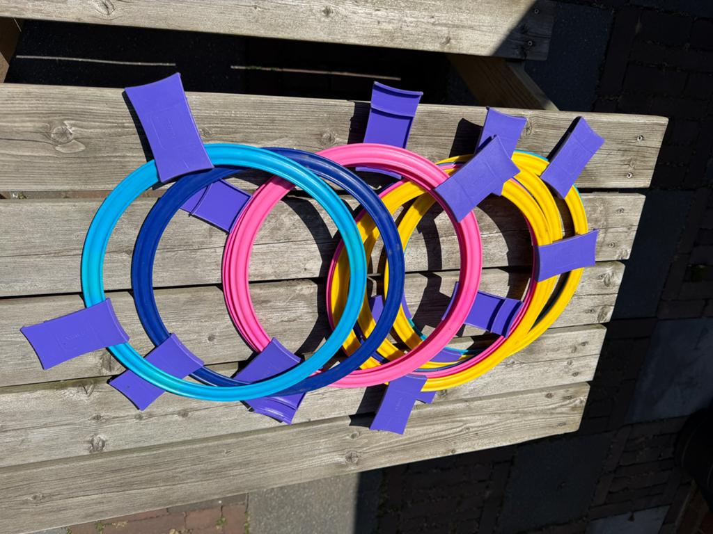 Buitenspeelgoed ringen, Sport en Fitness, Ophalen, Zo goed als nieuw