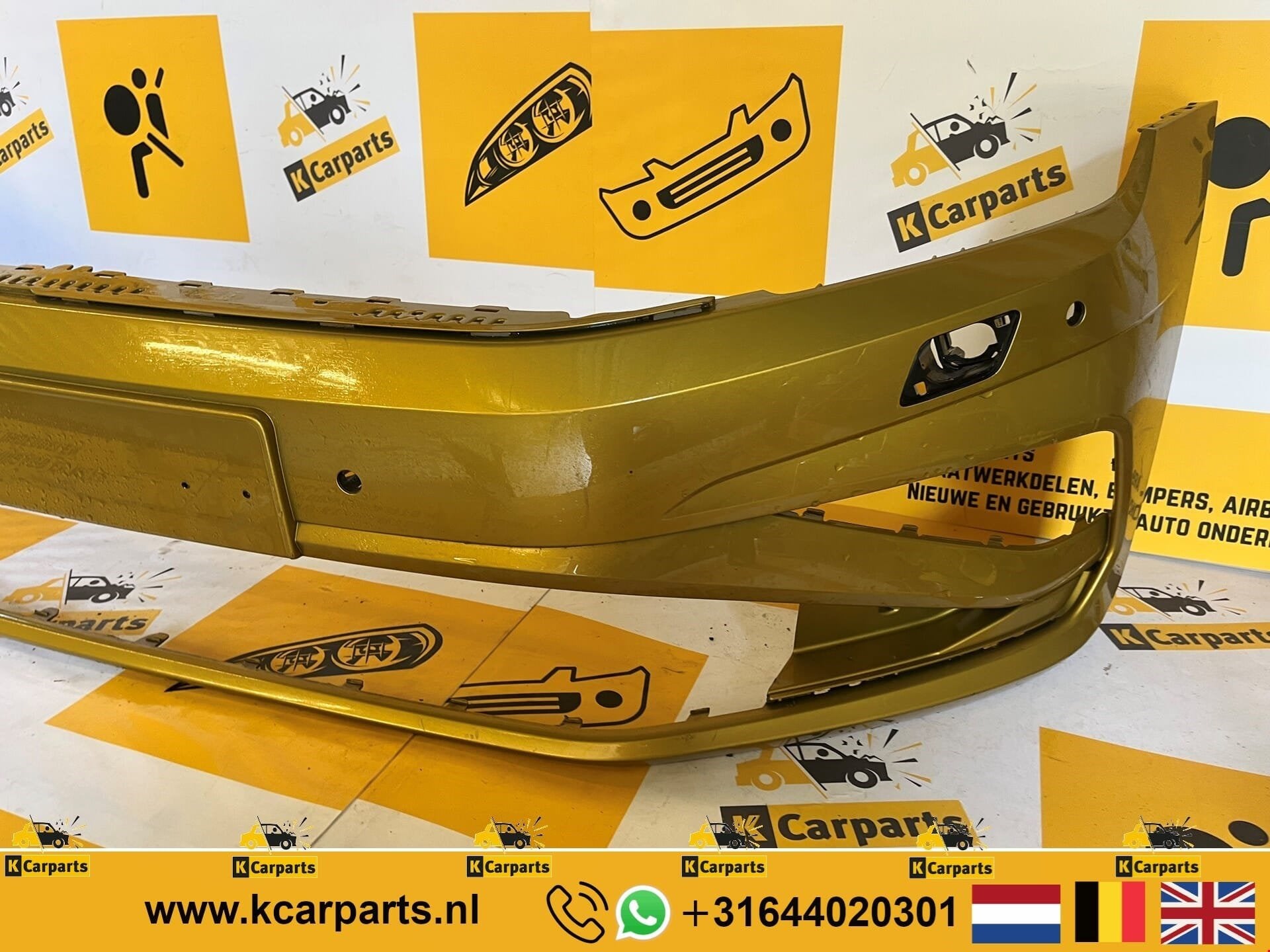Bumper VW Golf Sportsvan 4PDC KLS 510807221F voorbumper, Info@fabrikant.eu, Ophalen of Verzenden, Bumper, Fabrikant BV