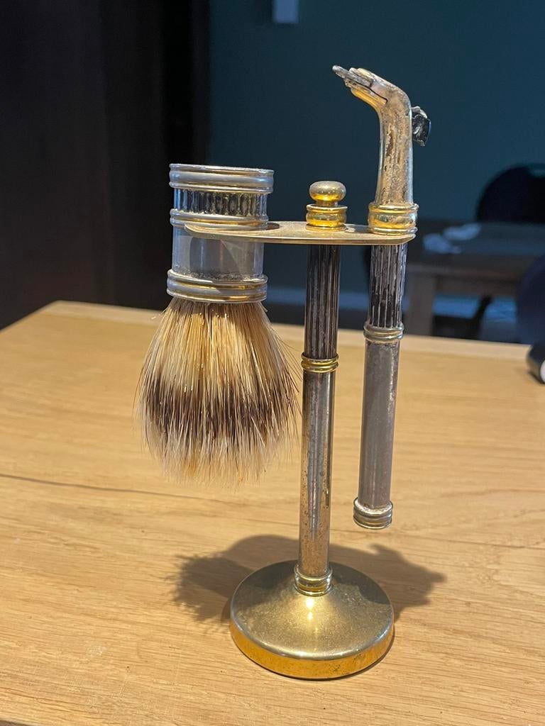 Oud scheersetje, Ophalen of Verzenden, Zo goed als nieuw