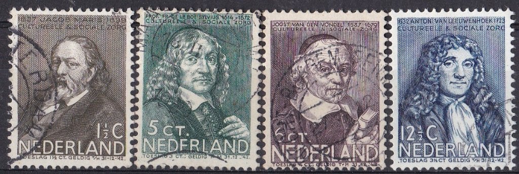 Zomerzegels - gebruikt – NVPH 296-299, Ophalen of Verzenden, T/m 1940, Gestempeld