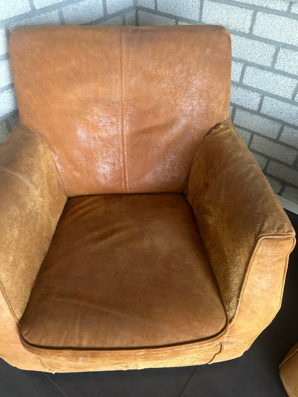 Twee mooie gebruikte fauteuils - Doe een bod!, Huis en Inrichting, Ophalen, Gebruikt, Stof, 75 tot 100 cm