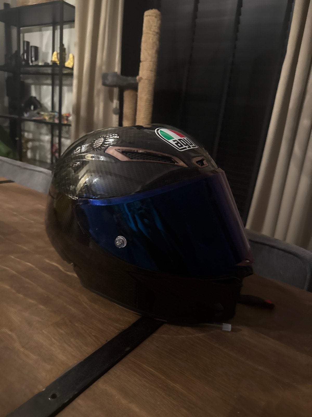 AGV Pista GP RR Helm - Maat M - Nieuwstaat - Blauw Vizier, Ophalen, M, Nieuw zonder kaartje, Integraalhelm