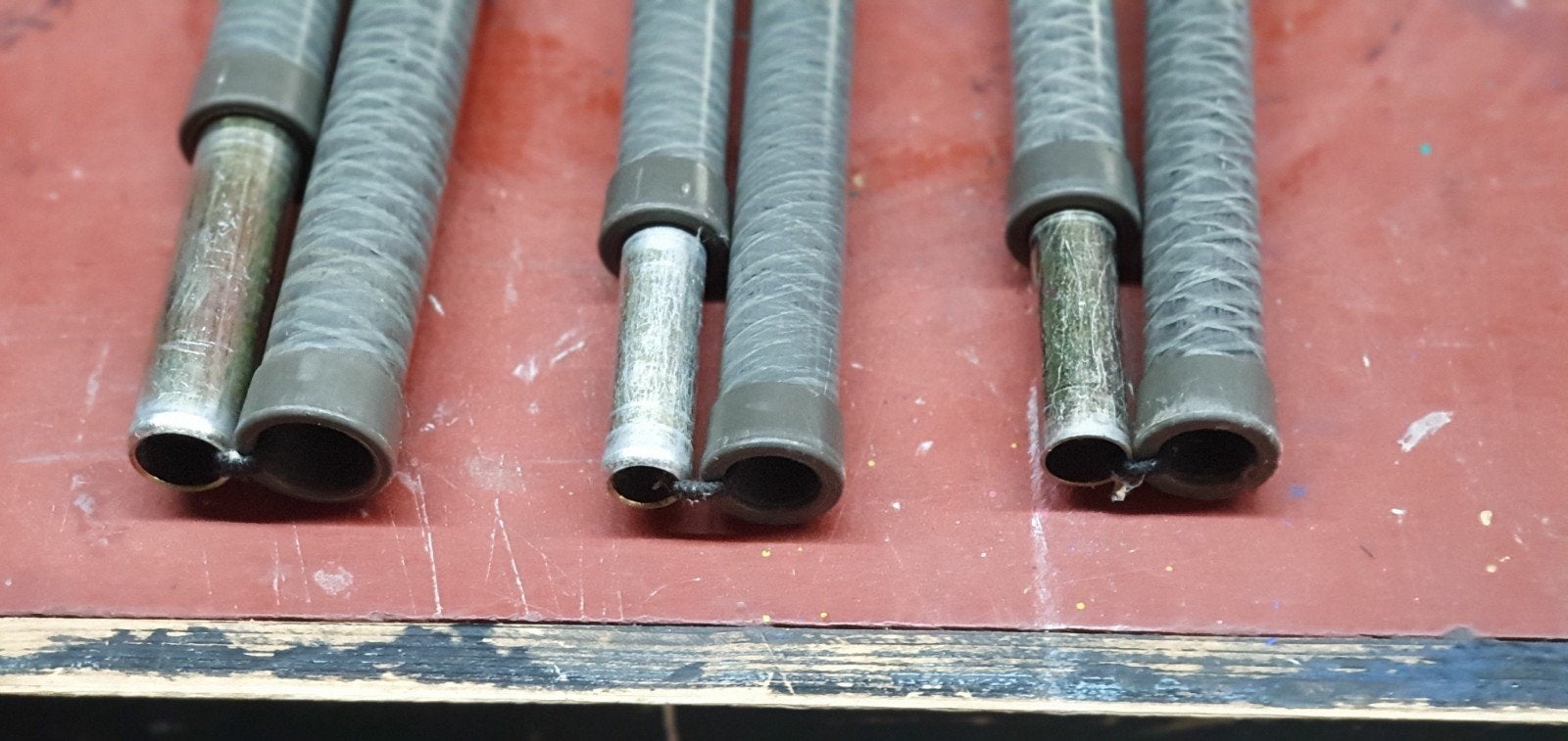 Carbon dakliggers 3x., Ophalen, Zo goed als nieuw