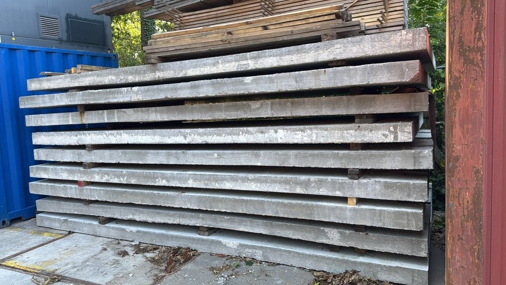 Betonplaten, Doe-het-zelf en Verbouw, Platen en Panelen, Ophalen, 100 mm of meer