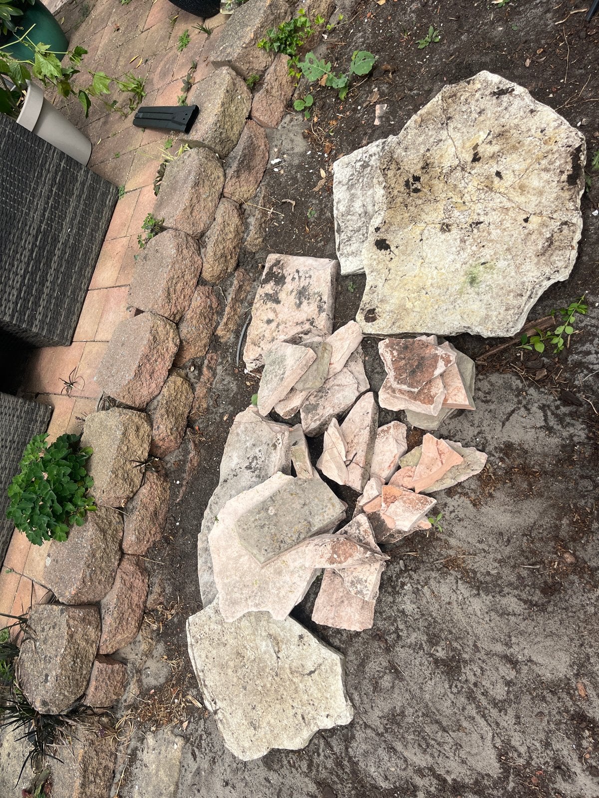 Diverse Flagstones - Ideaal voor tuinpad of decoratie, Tuin en Terras, Ophalen, Overige materialen, Gebruikt, Overige typen