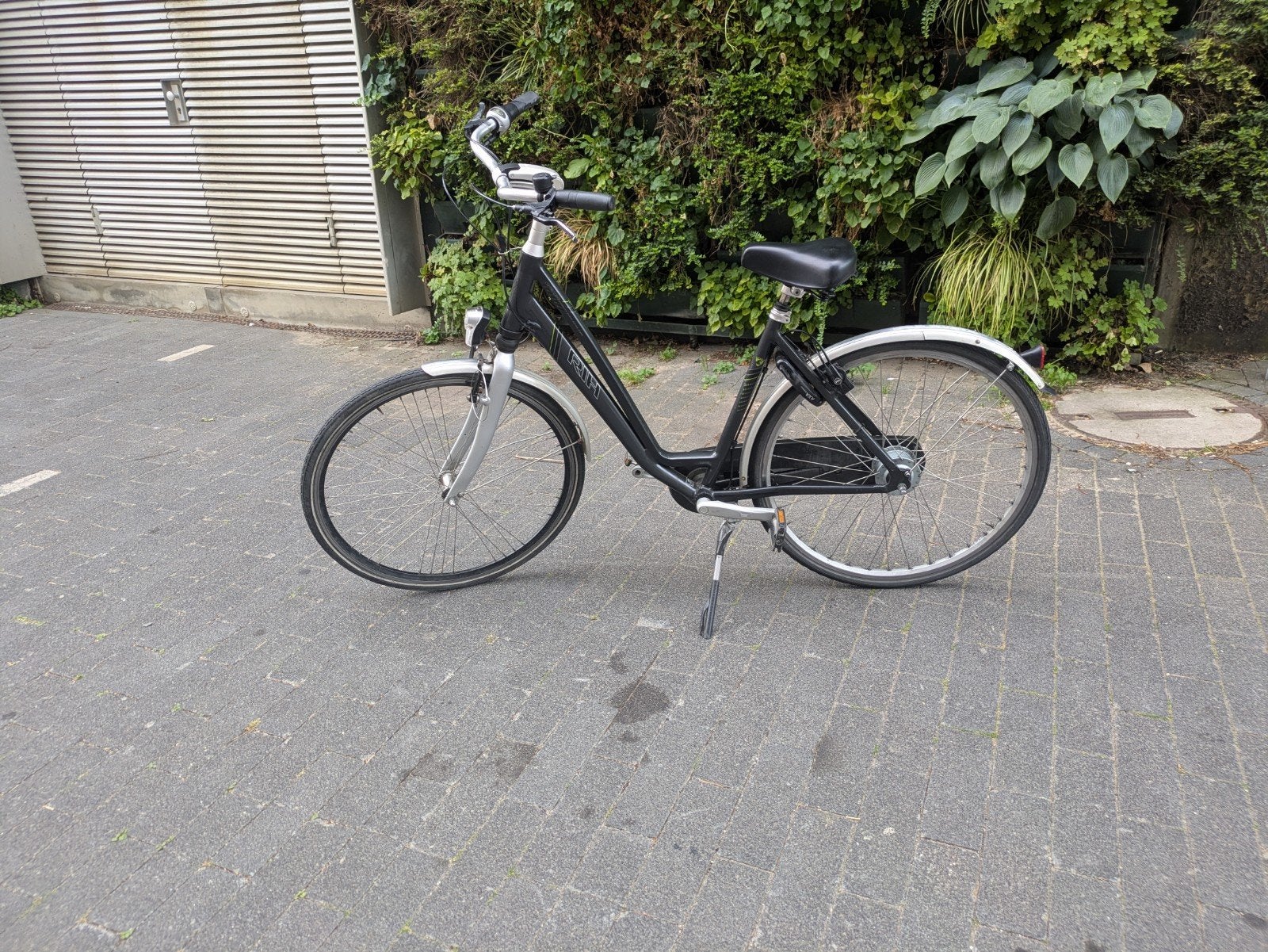 RIH zwarte damesfiets, 50 tot 53 cm, Ophalen, Overige merken, Gebruikt