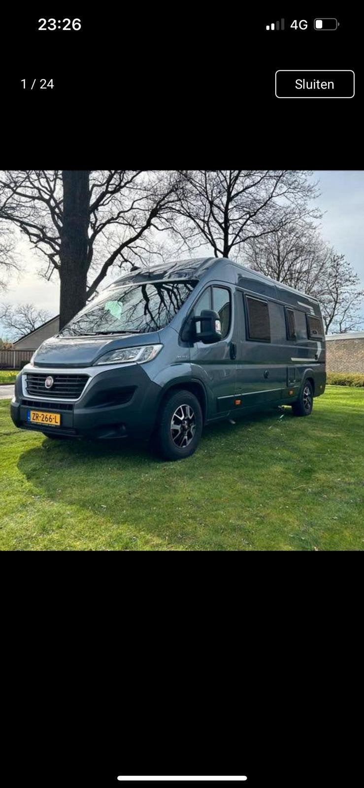 Fiat WEINSBERG Buscamper 2019 - Lengtebedden - 20.000 km, Automaat, Ringverwarming, Fiat, 6 tot 7 meter