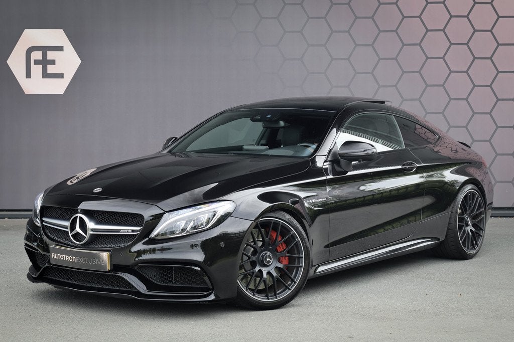 Mercedes-Benz C-Klasse Coupé AMG 63 S | PANORAMADAK | BURME, Auto's, Mercedes-Benz, Automaat, Achterwielaandrijving, Gebruikt