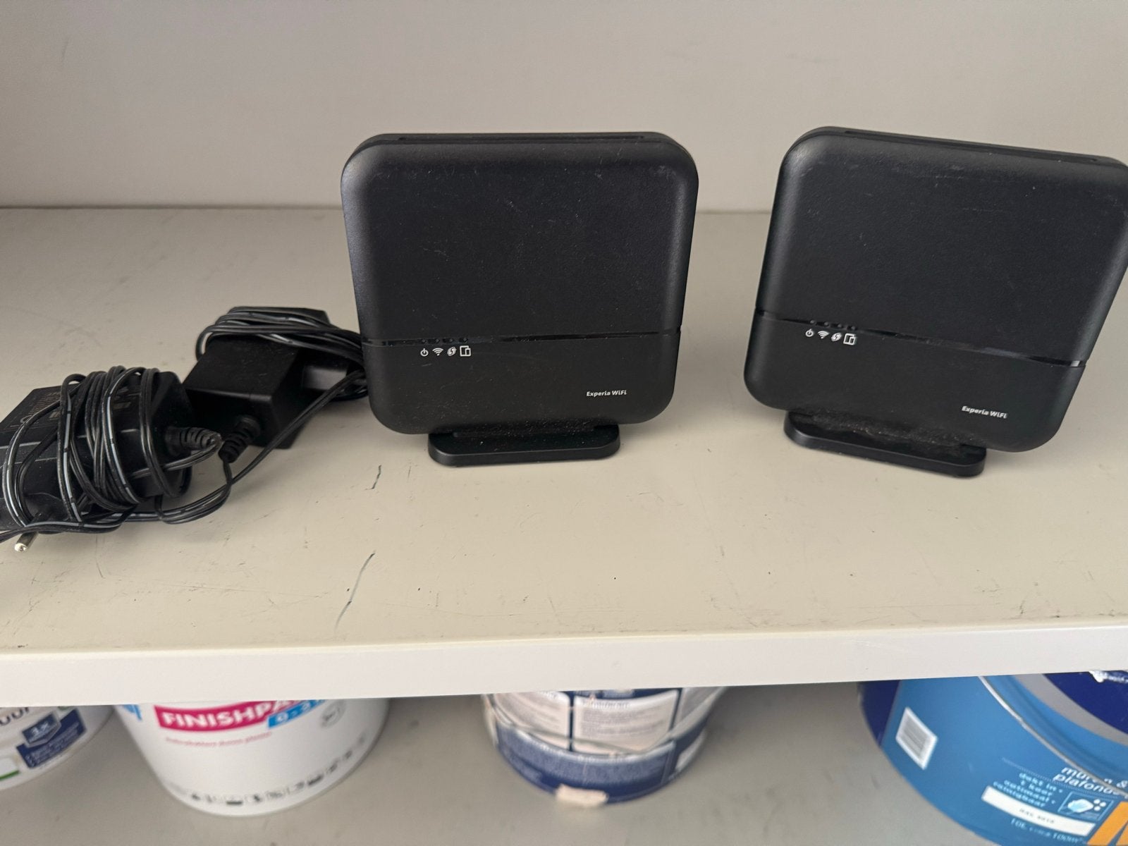 Arcadyan Experia WiFi-boosters (2 stuks), Ophalen of Verzenden, Gebruikt, Router