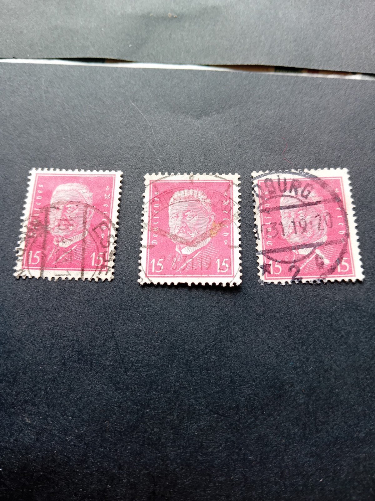 Duitse Keizerrijk postzegels 15 Pfennig, gestempeld, Ophalen of Verzenden, Duitse Keizerrijk