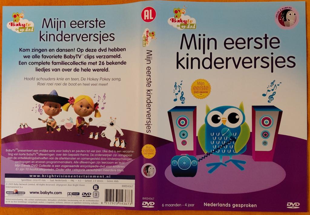 Baby TV: Mijn Eerste Kinderversjes (Nederlands gesproken), Alle leeftijden, Ophalen of Verzenden, Zo goed als nieuw