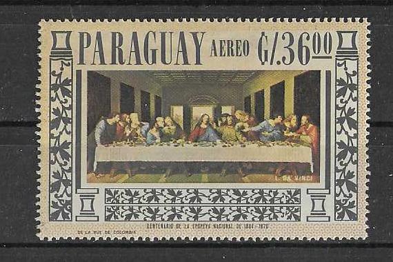 Paraguay Michel 1690 postfris  DA VINCI, Postzegels en Munten, Ophalen of Verzenden, Postfris, Zuid-Amerika