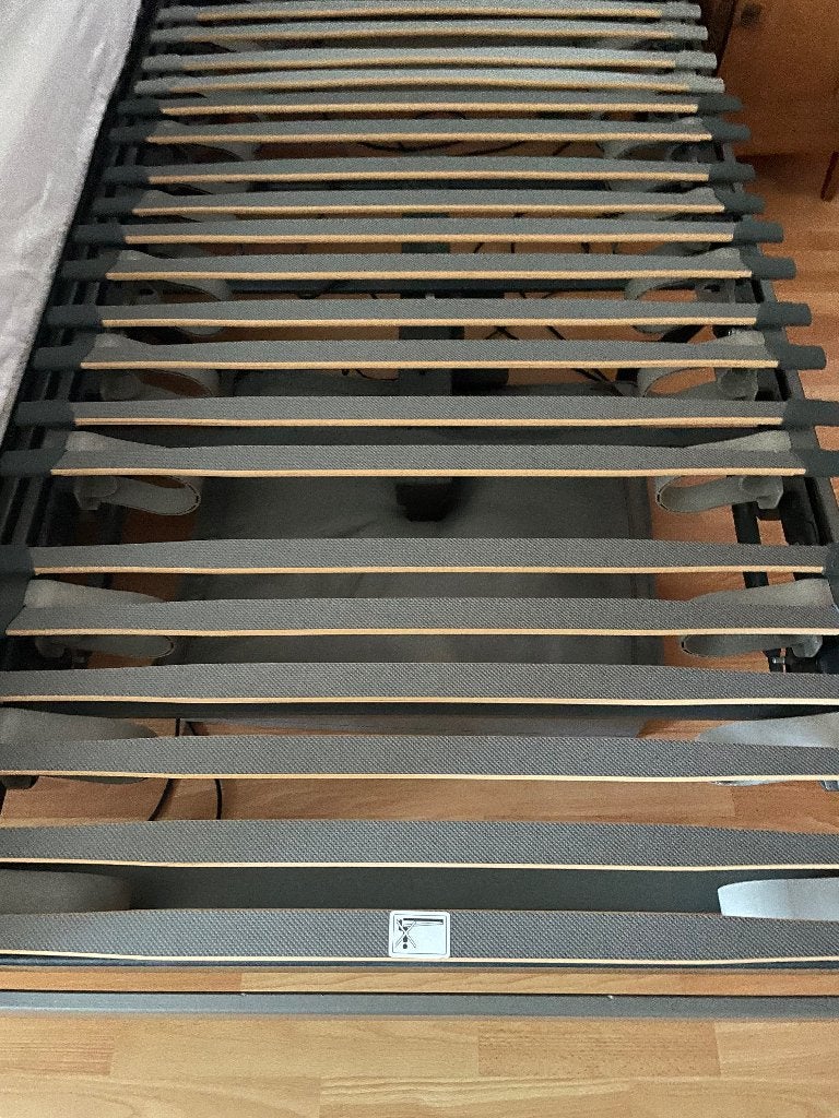 Ergosleep P4 elektrische lattenbodem 100x200 2 stuks, Ophalen, Eenpersoons, Bedbodem, 200 cm