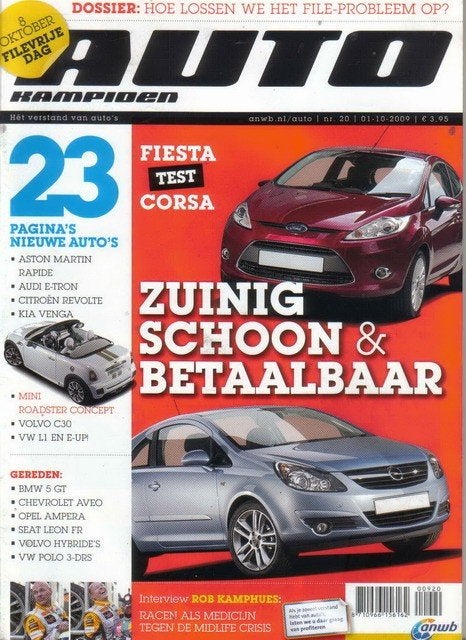 Autokampioen 20 2009 : Peugeot 505 - Seat Leon 2.0 TSI FR, Ophalen of Verzenden, Gelezen, Algemeen