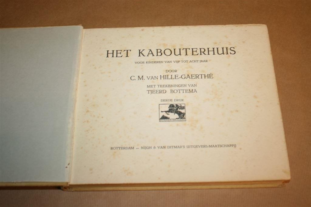 Het kabouterhuis - Hille-Gaerthe, Bottema - 1938, Ophalen of Verzenden, Gelezen, Fictie algemeen