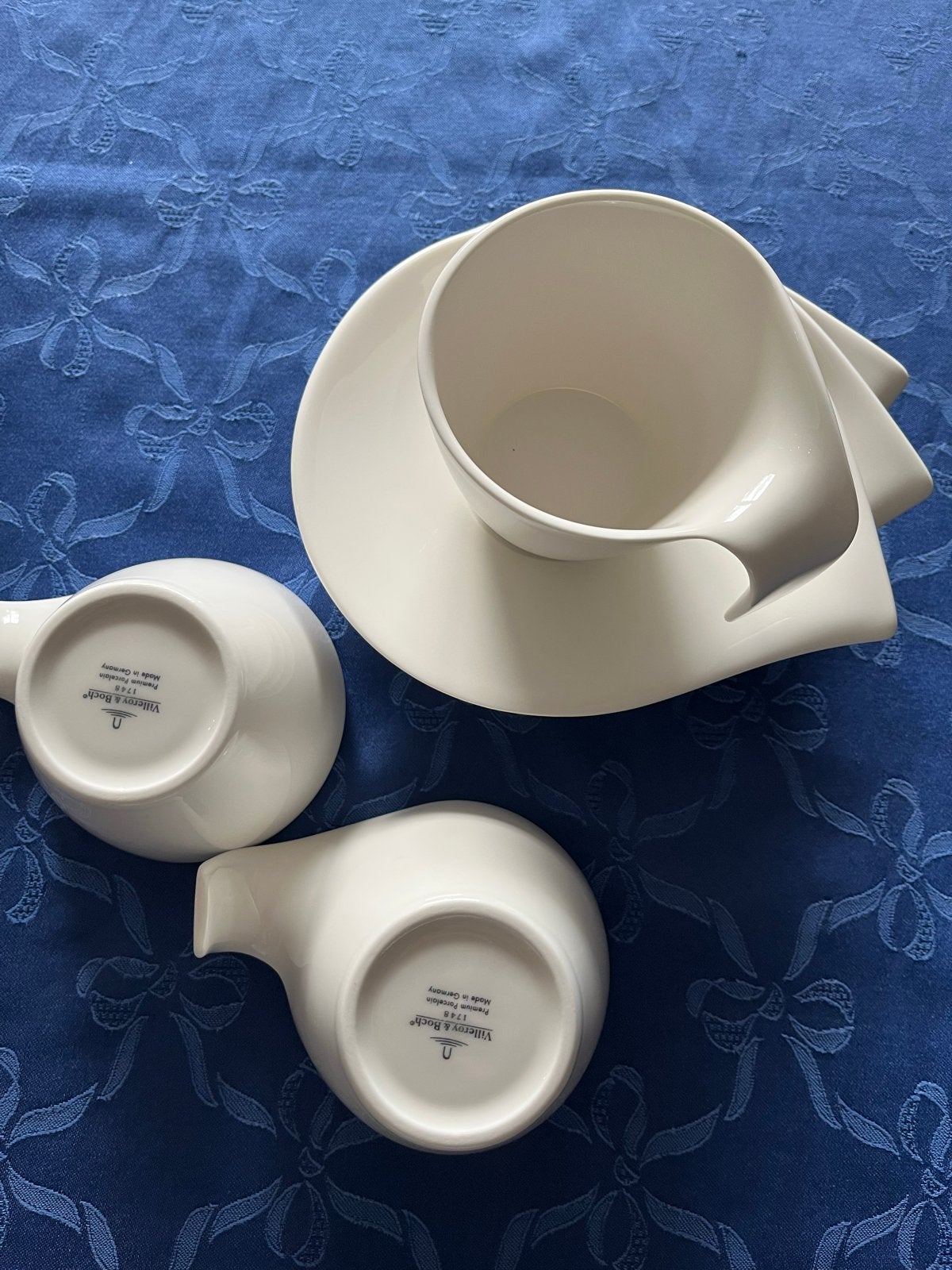 Villeroy & Boch NewWave Kop en Schotels, Villeroy & Boch, Ophalen of Verzenden, Zo goed als nieuw, Modern