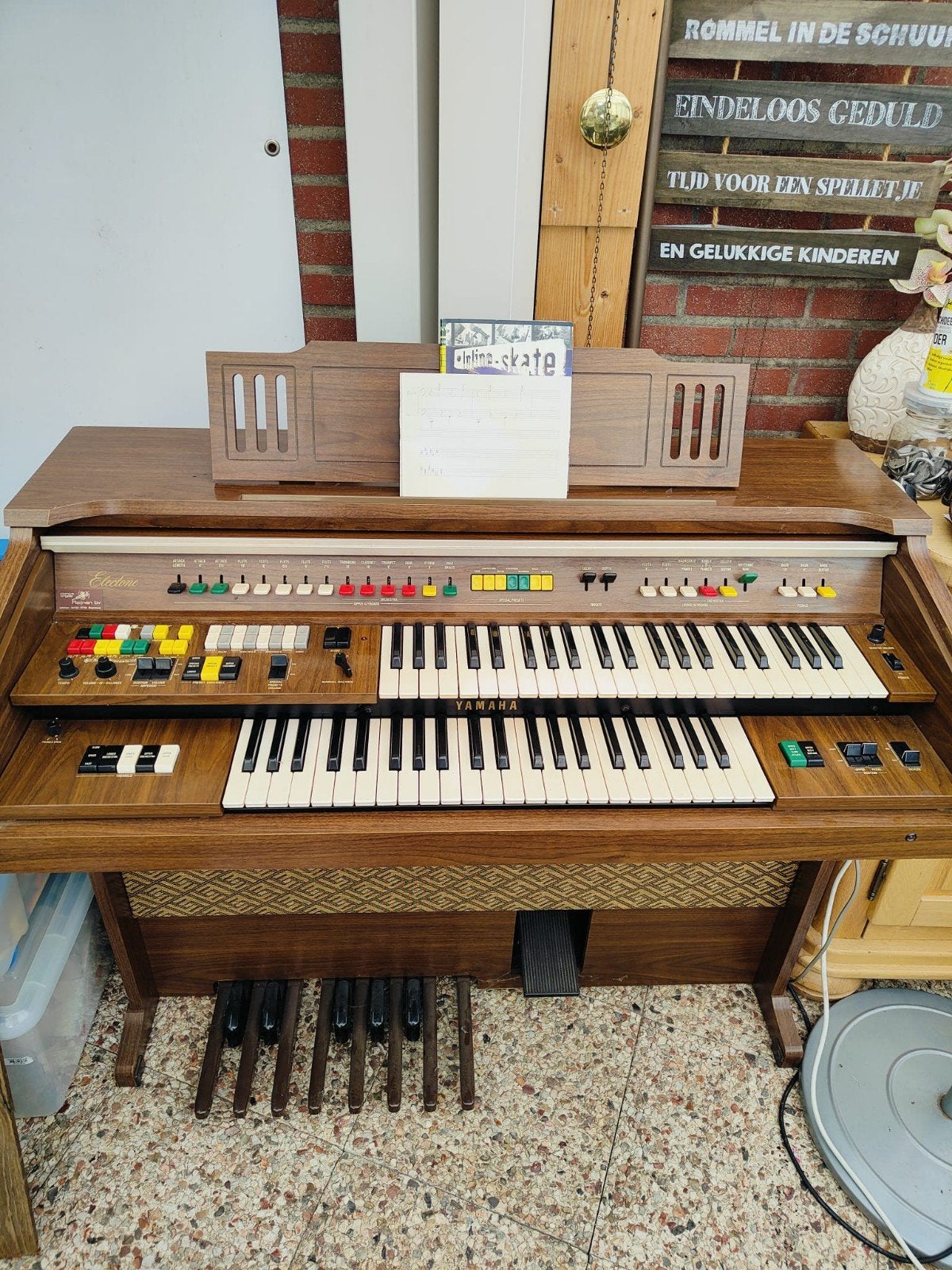 Orgel, Muziek en Instrumenten, Ophalen, Gebruikt, 2 klavieren, Orgel