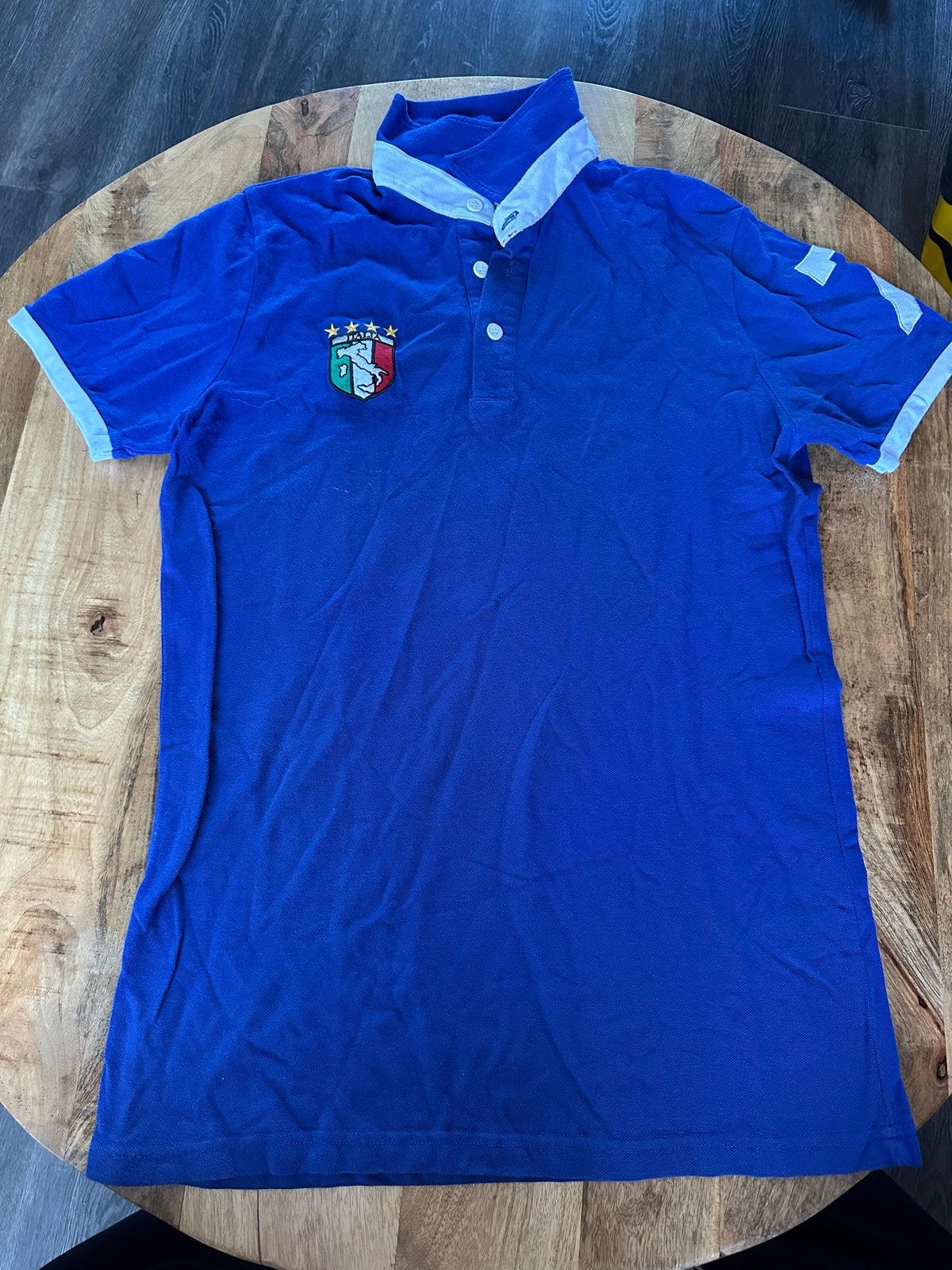 DORAMAFI Siciliar Italia Polo Shirt Maat L, Ophalen of Verzenden, Zo goed als nieuw, Maat 52/54 (L), Blauw