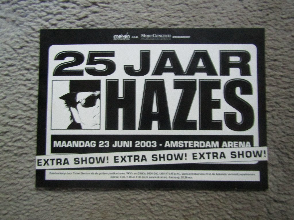 Flyer concert Andre Hazes. Gratis verzenden, Verzamelen, Ophalen of Verzenden, Gebruikt