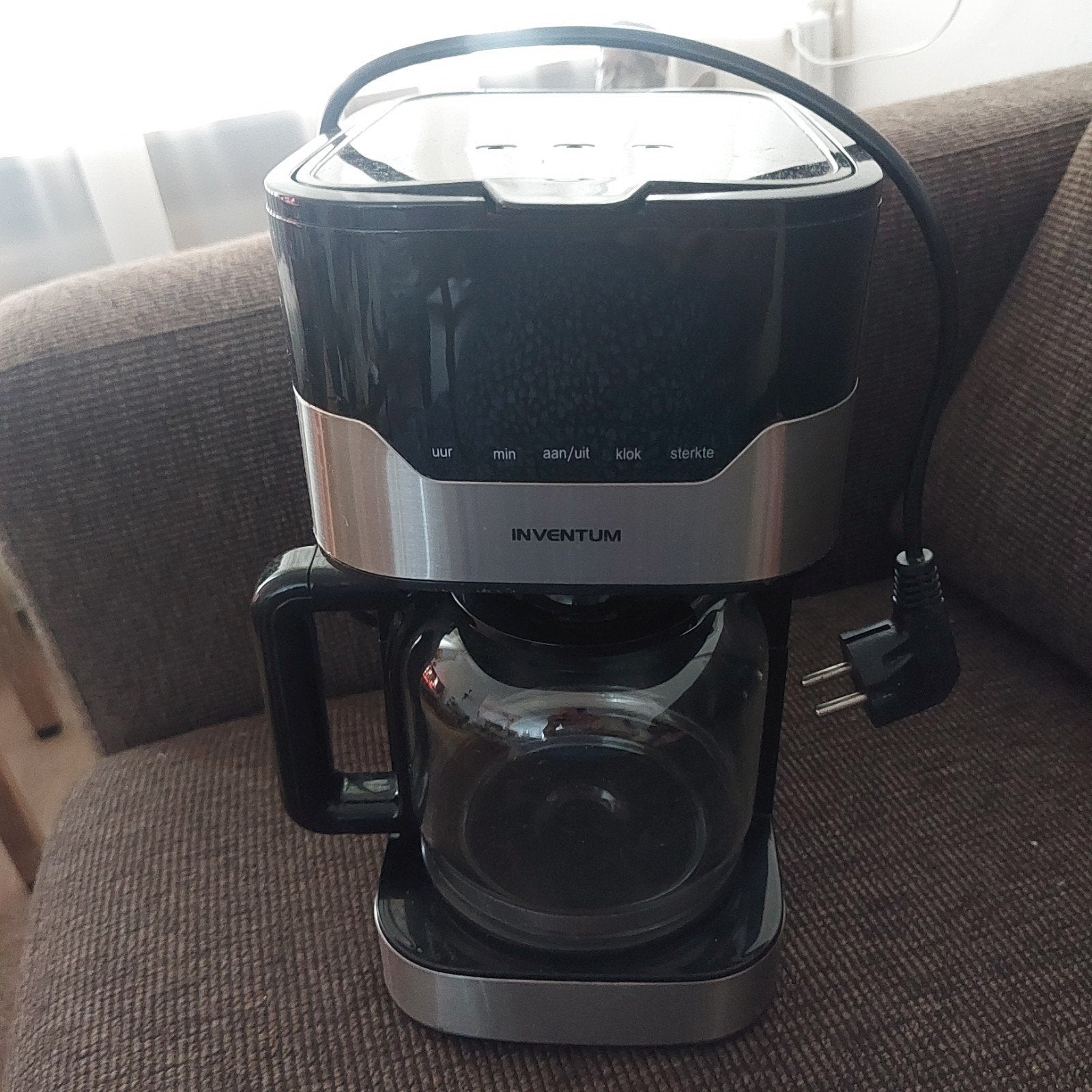 Inventum koffiezetapparaat - Max. 12 kopjes, Witgoed en Apparatuur, Koffiezetapparaten, Gebruikt, 10 kopjes of meer, Koffiemachine