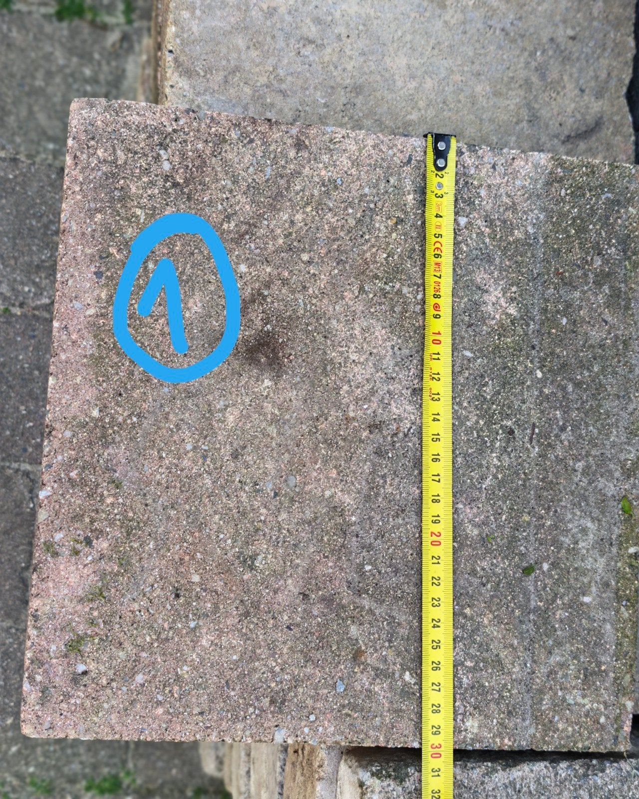 5 verschillende maten tuin stenen, Ophalen, Gebruikt
