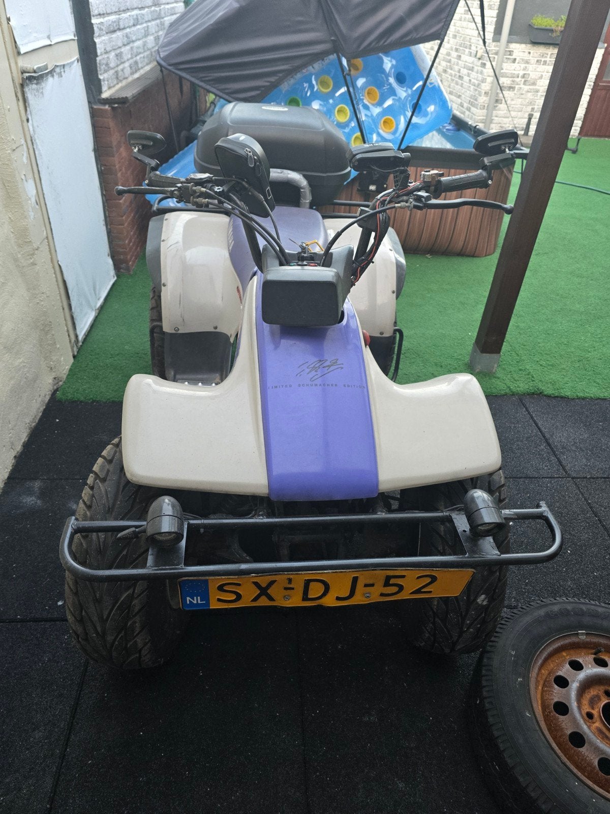 Unieke Yamaha Breeze 125cc - Met toerenteller en LED-licht., Motoren, 11 kW of minder, 124 cc, 1 cilinder