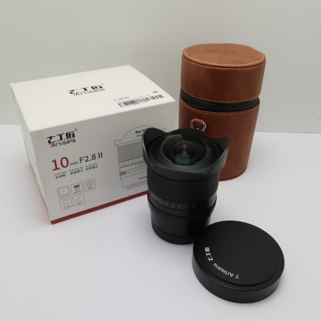 7Artisans 10mm F/2.8 Mark II Full Frame Fish Eye Lens, Audio, Tv en Foto, Fotografie | Lenzen en Objectieven, 7artisans, Zo goed als nieuw