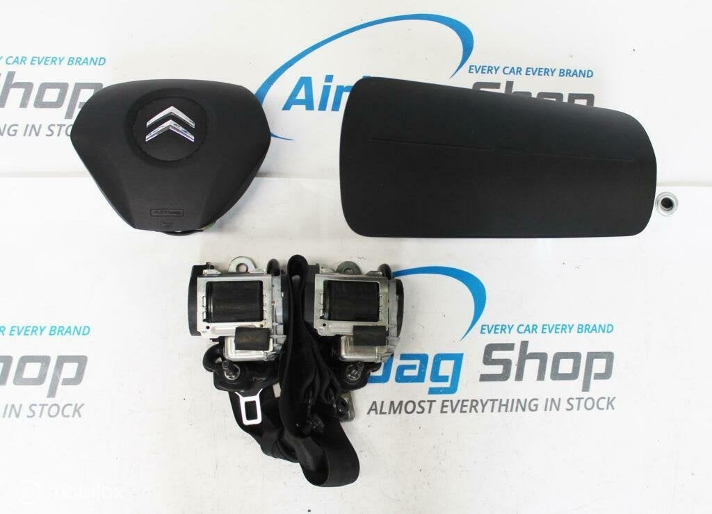 Airbag set - Paneel zwart Citroen Nemo (2009-heden), Auto-onderdelen, Dashboard en Schakelaars