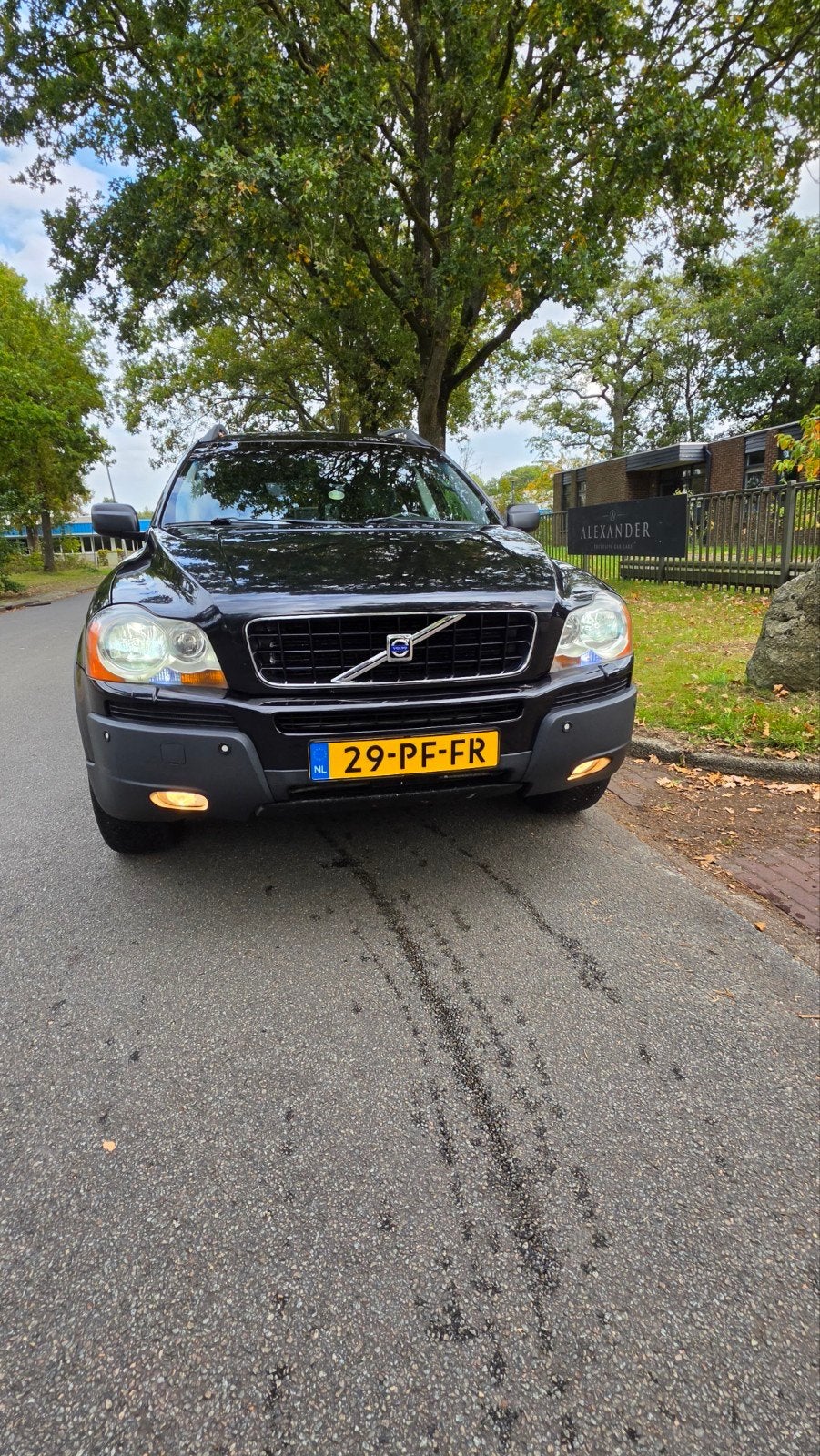 Volvo XC90 2.9 T6 Geartronic 2004 Zwart, Euro 5, 138 €/maand, 7 stoelen, Vierwielaandrijving