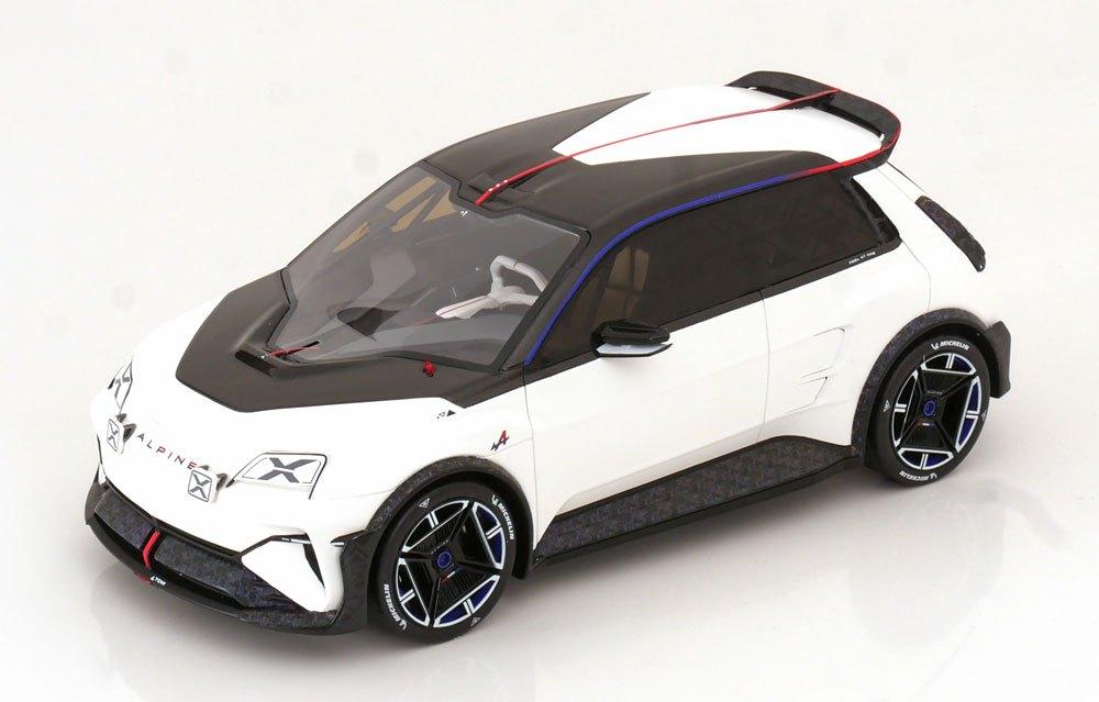 Ottomobile 1:18 Alpine A290 Beta 2023 wit nieuw in doos, Hobby en Vrije tijd, Modelauto's | 1:18, Ophalen of Verzenden, Nieuw
