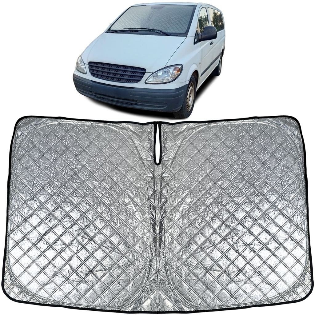 Zonwering Voorruit Mercedes Vito Viano W639 Thermo Zonnesche, Verzenden, Automotive Parts, A.parts@hotmail.nl, Trasmolenlaan 12 3447 GZ Woerden