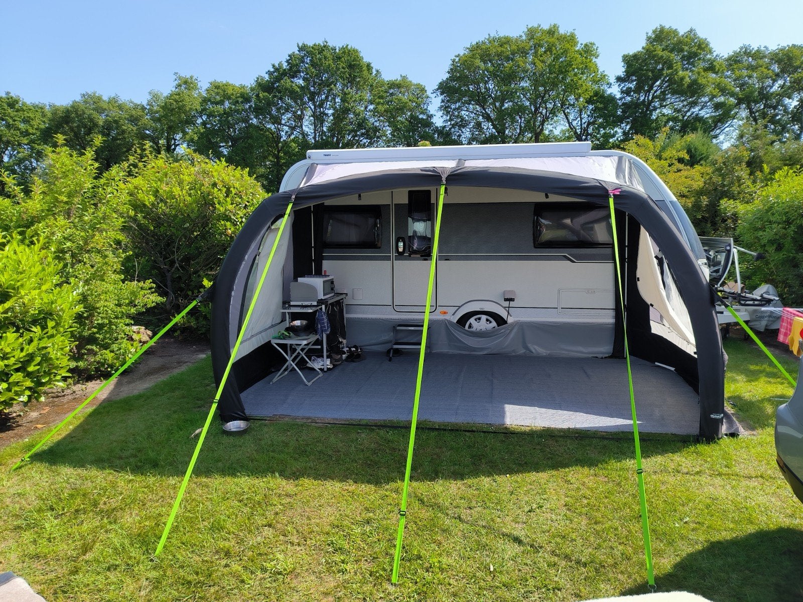 ≥ Obelink Sunroof 400 Easy Air CoolDark met zijwanden