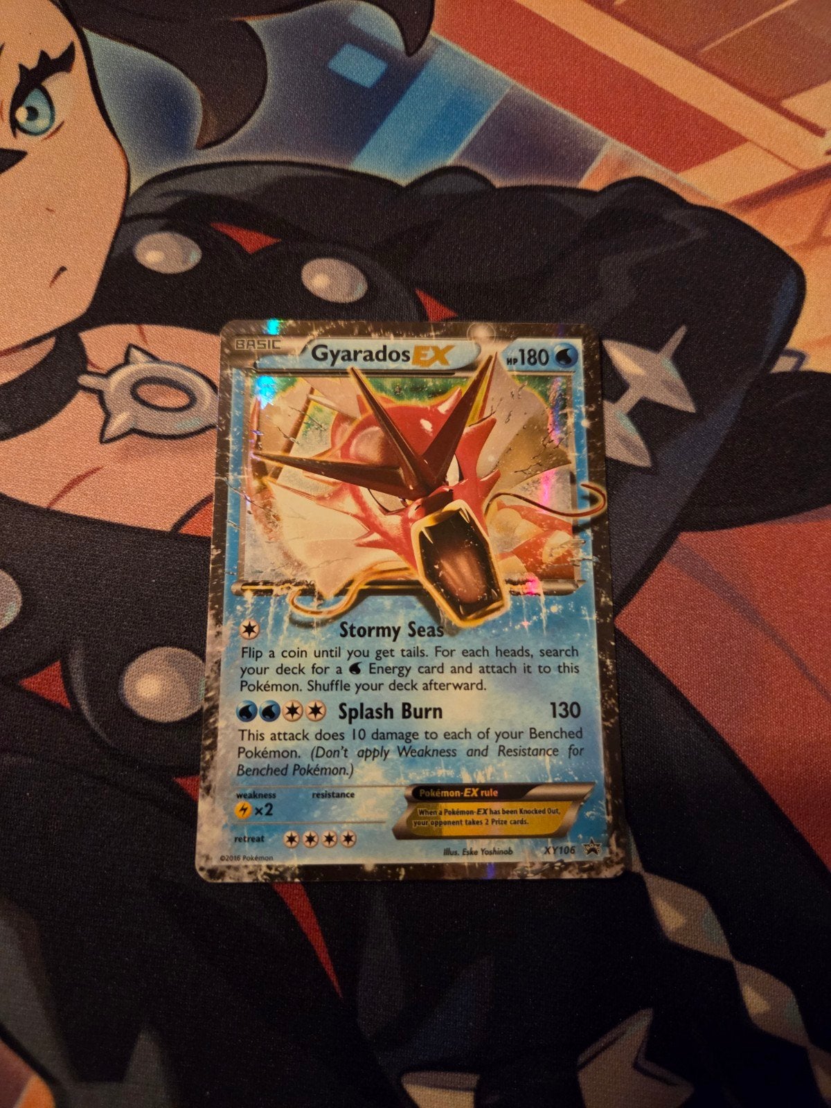 Gyarados EX (XY106), Ophalen of Verzenden, Gebruikt, Losse kaart, Foil