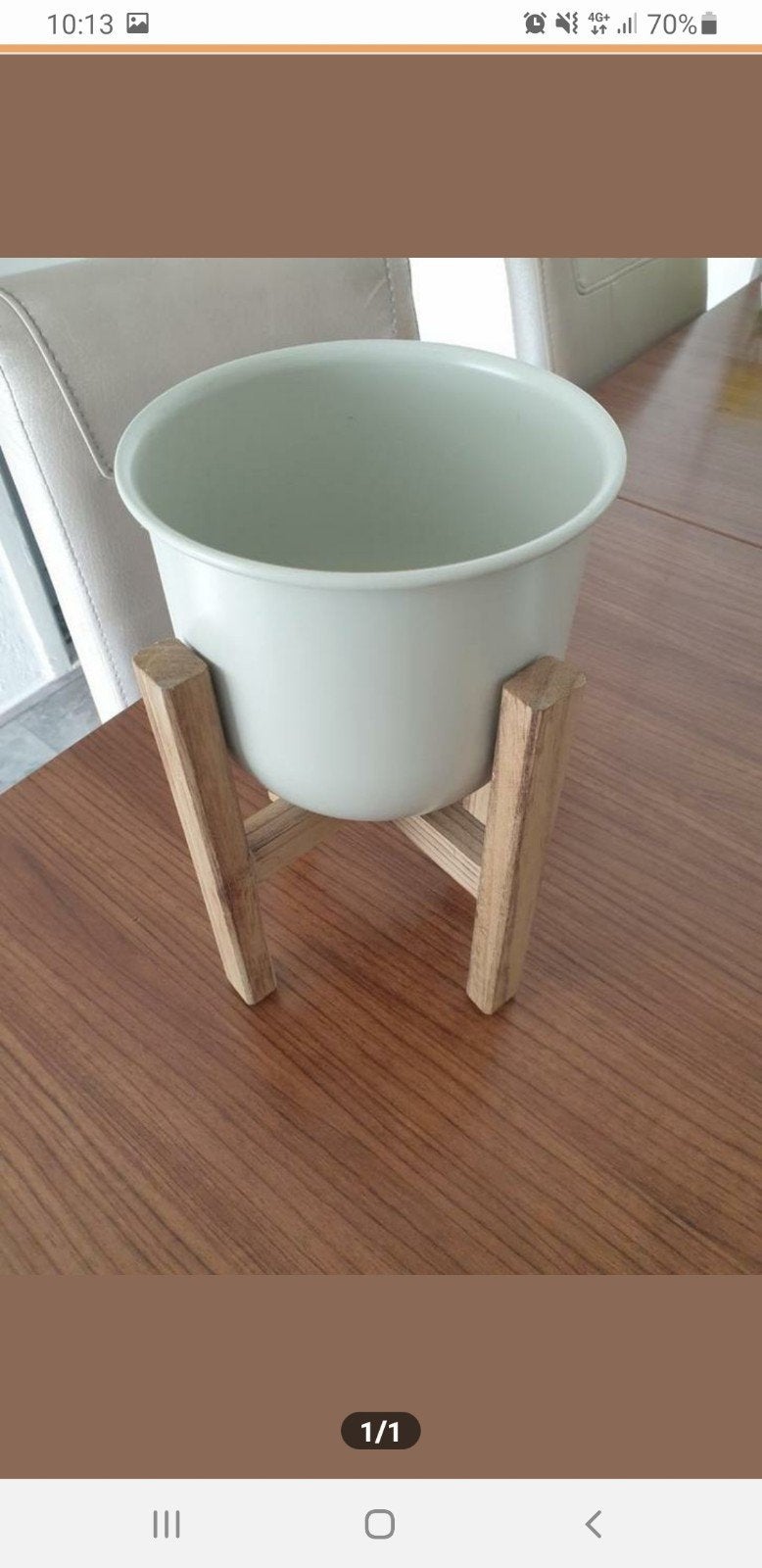 bloempot, Ophalen, Rond, Aardewerk, Minder dan 40 cm