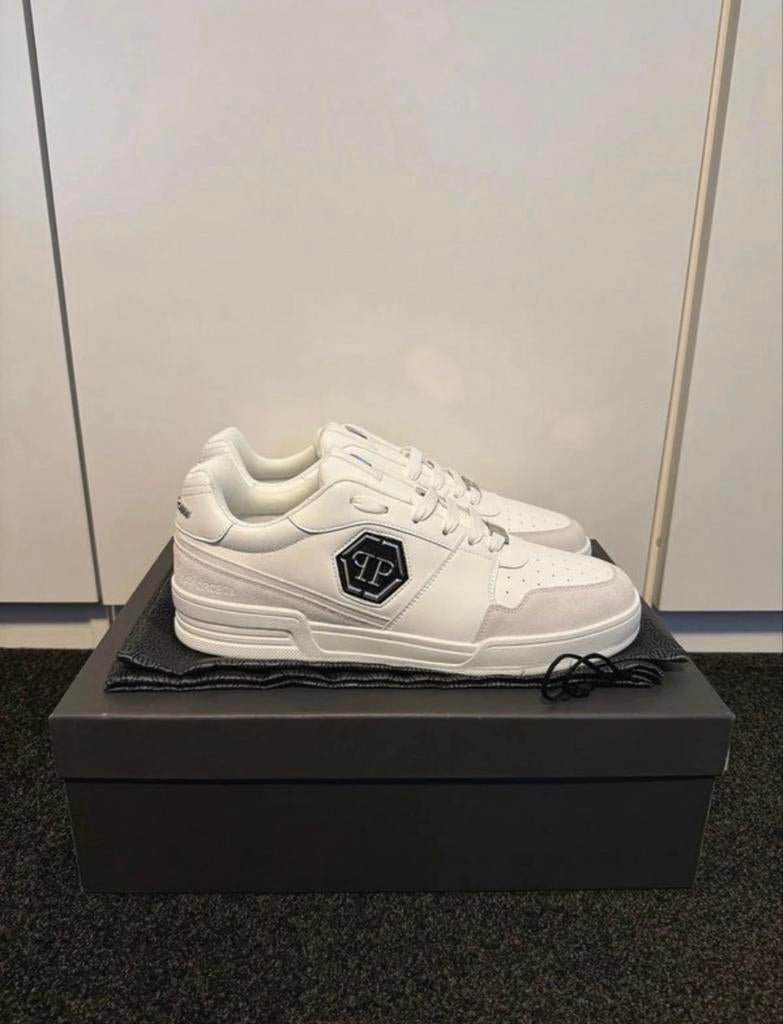 Nieuwe Philipp Plein sneakers - Maat 44, wit, Ophalen of Verzenden, Nieuw, Wit, Sneakers of Gympen