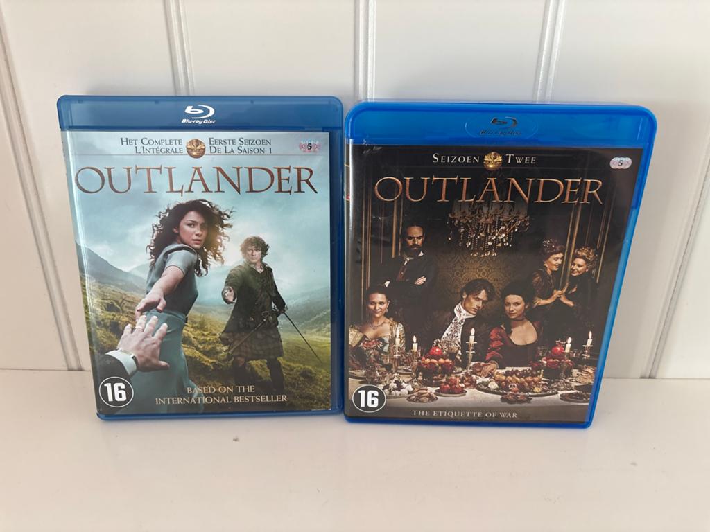 Outlander Seizoen 1 & 2 Blu-ray Boxset, Cd's en Dvd's, Blu-ray, Zo goed als nieuw, Tv en Series, Boxset, Ophalen of Verzenden