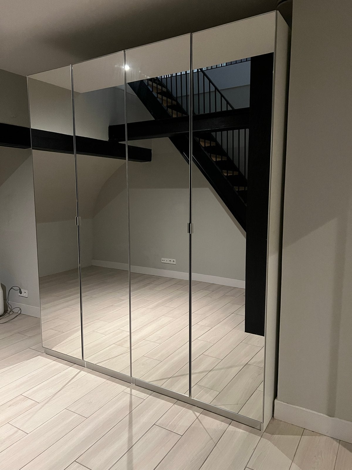 4x Spiegeldeuren IKEA Pax kast, Huis en Inrichting, Ophalen, 200 cm of meer, 50 tot 100 cm, Minder dan 25 cm