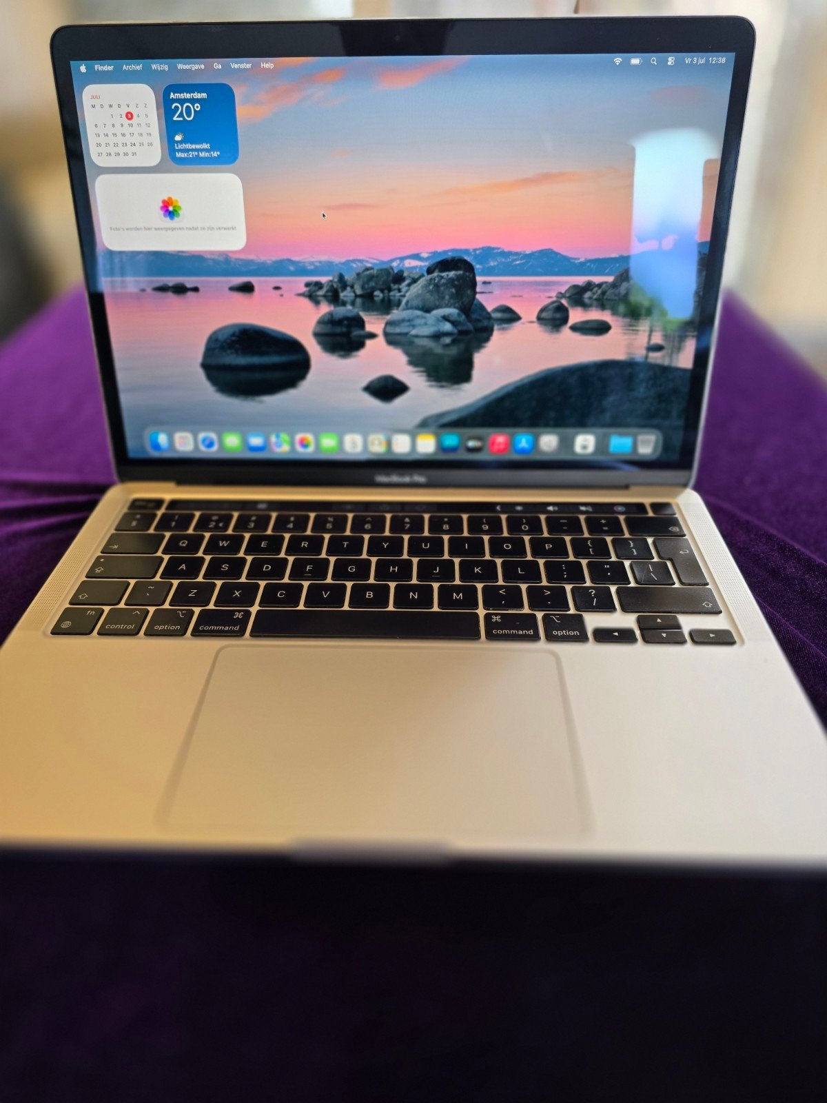 Macbook pro M1 13inch  16GB 8core 256GB nieuwstaat, Computers en Software, Apple Macbooks, 256 GB, Qwerty, 13 inch, Zo goed als nieuw