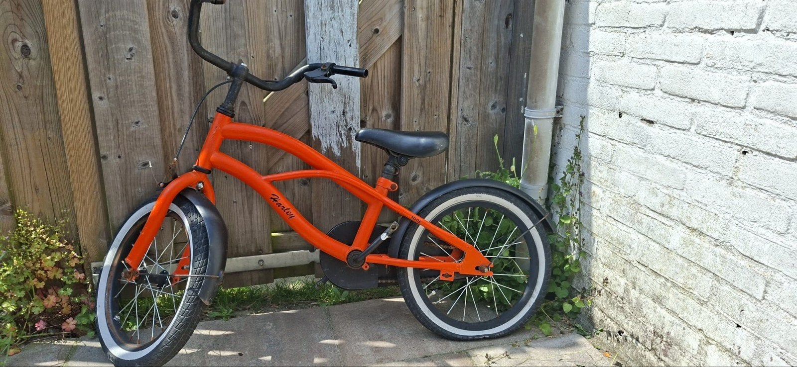 2 kinderfietsen, 16 inch, Ophalen, Gebruikt, Staal