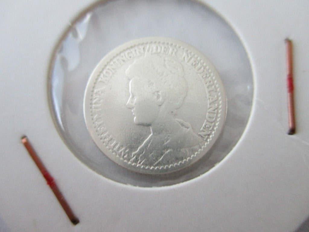 Kwartje 1915, Ophalen of Verzenden, Koningin Wilhelmina, 25 cent, Losse munt