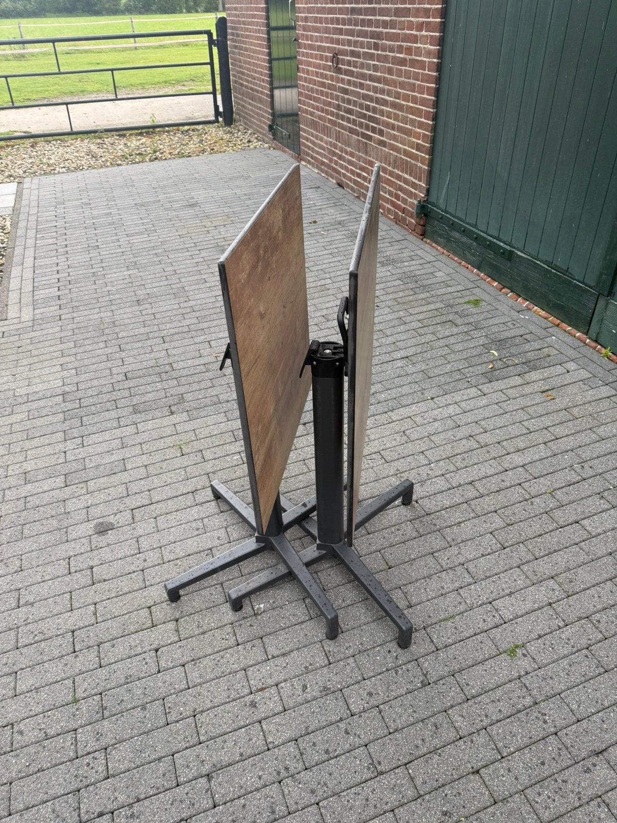 18x SCAB Design horeca klaptafel inklapbaar Made in Italy, Ophalen of Verzenden, Gebruikt, Meubilair