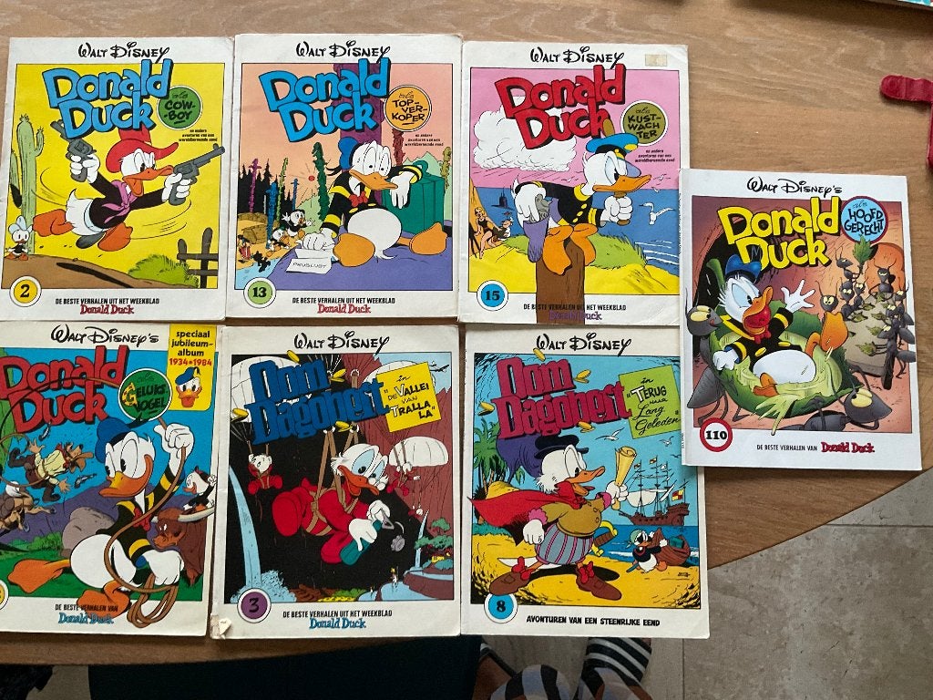 De beste verhalen uit het weekblad Donald Duck stripboeken, Gelezen, Walt Disney, Ophalen of Verzenden, Meerdere stripboeken