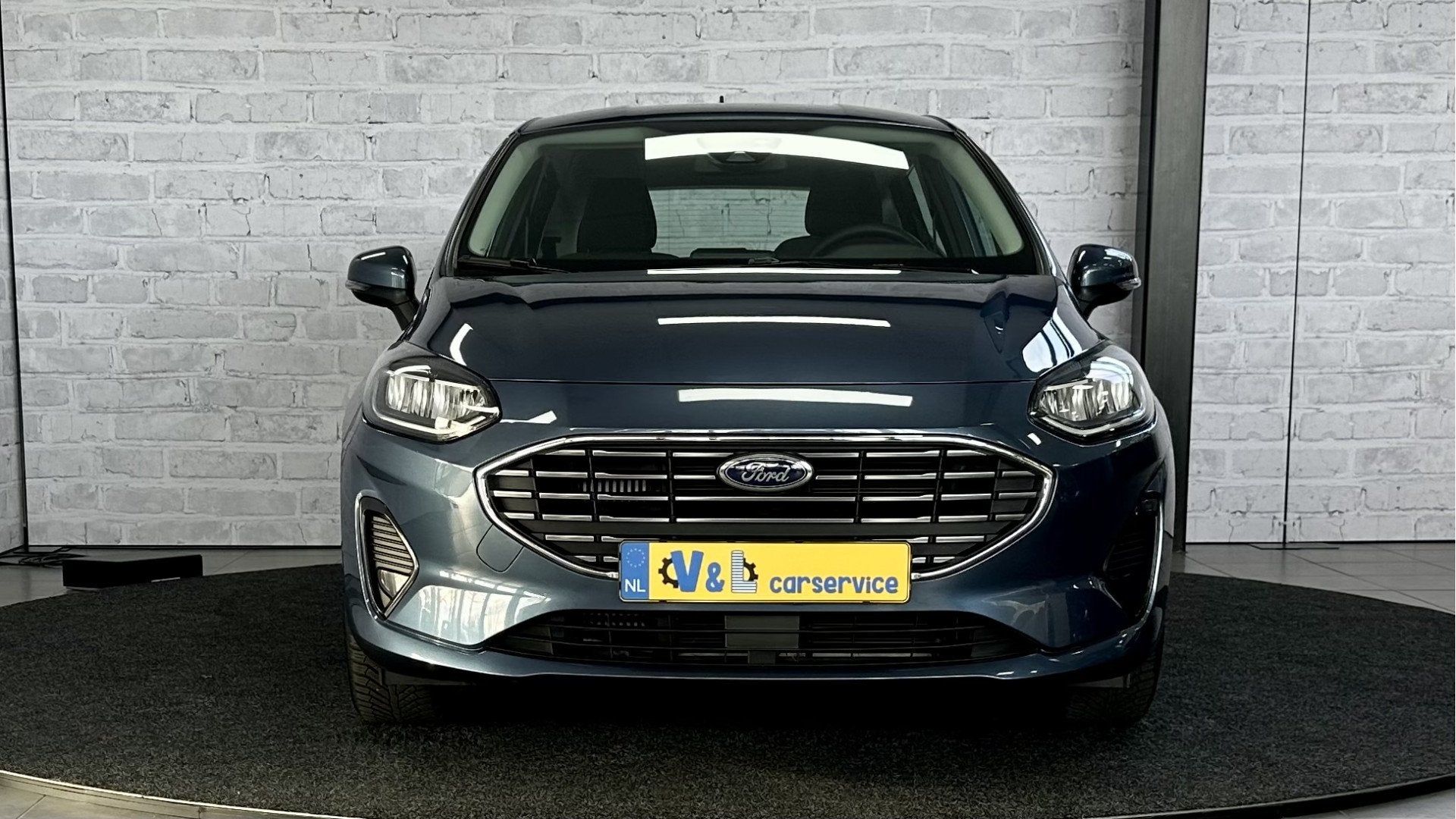 Ford Fiesta 1.0 EcoBoost Hybrid Titanium / WinterPakket / Ca, Auto's, Blauw, Bedrijf, 19 km/l, Hybride Elektrisch/Benzine