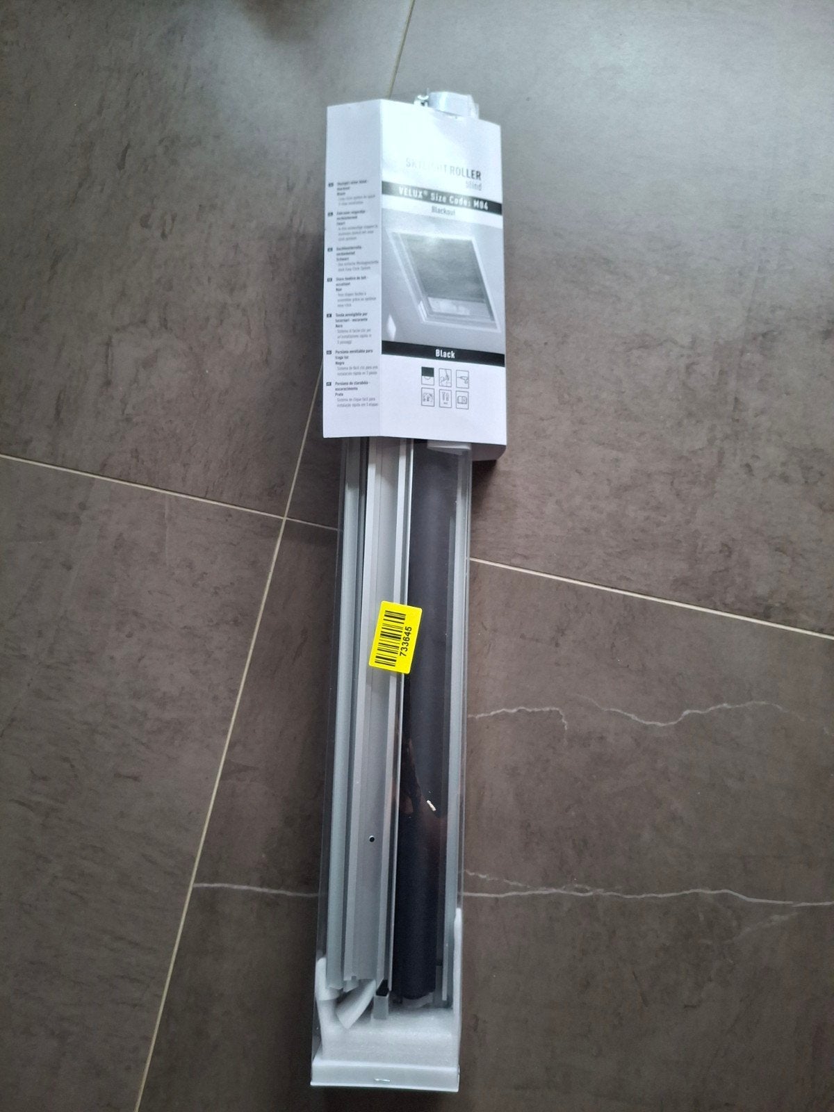 Nieuw Velux skylight roller black, Ophalen, Nieuw