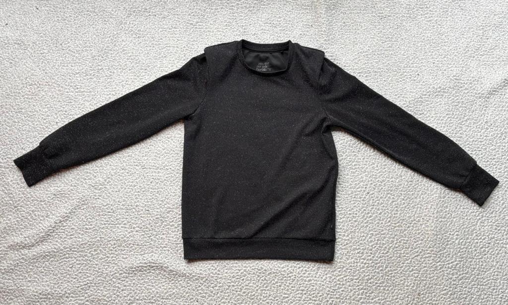 We top glitter 134-140, Kinderen en Baby's, Kinderkleding | Maat 134, Ophalen of Verzenden, Gebruikt, Meisje, Shirt of Longsleeve